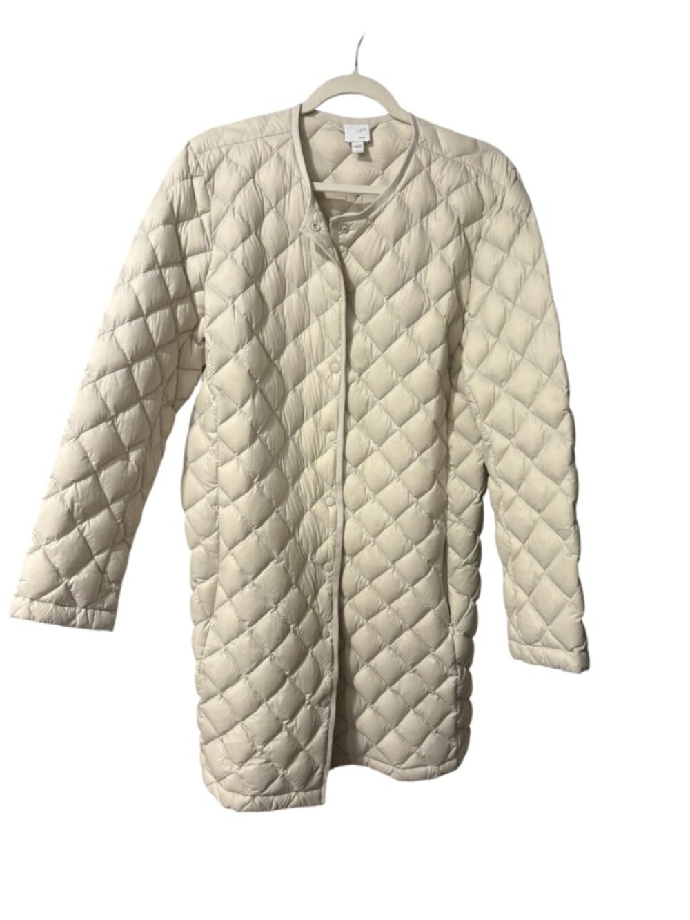 J.Jill Quilted Down Coat - Picture 3 of 9